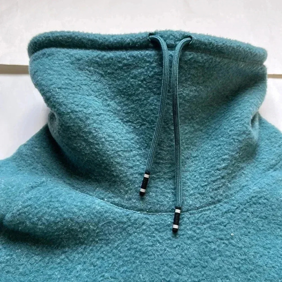 Nike Fleece Turtleneck Sweatshirt green size small - Picture 3 of 6